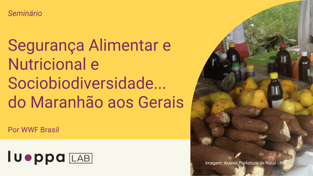Seminário Segurança Alimentar e nutricional e Sociobiodiversidade… do Maranhão aos Gerais