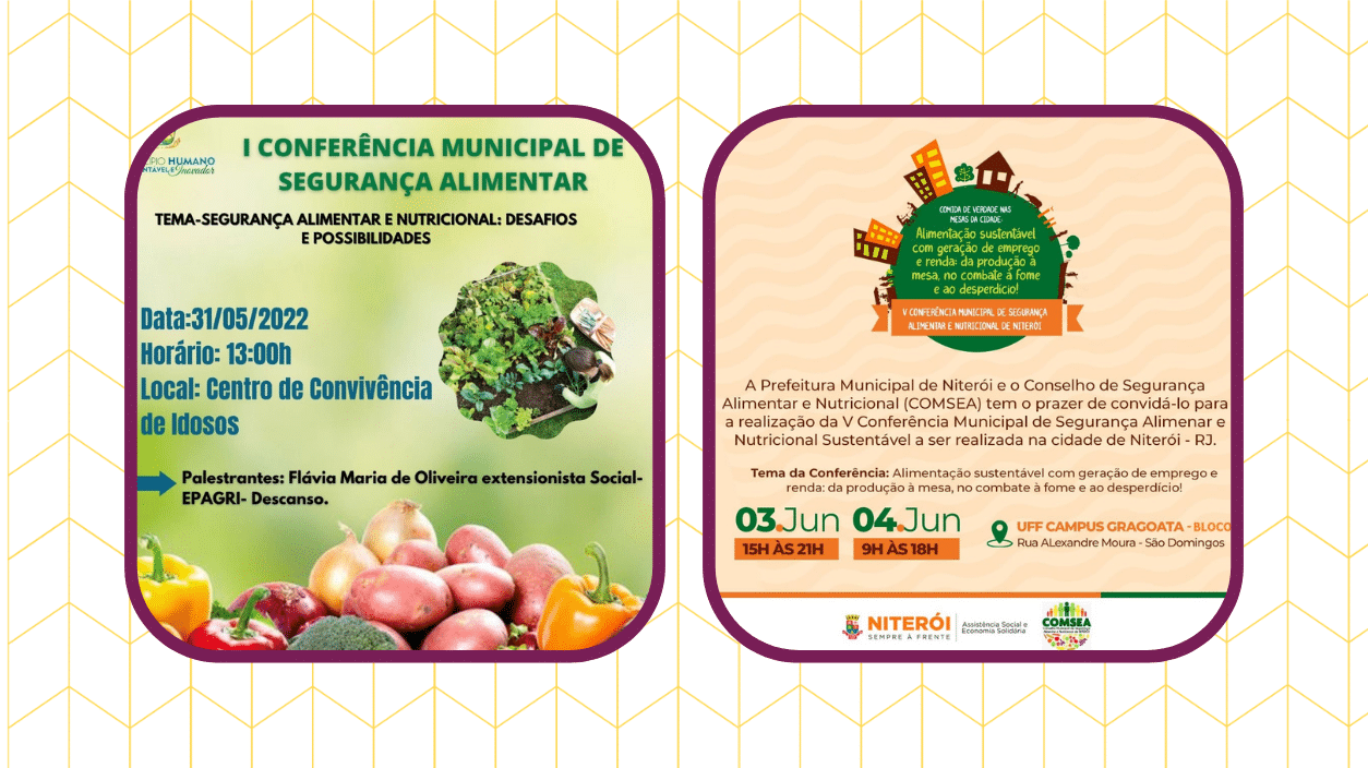 Anchieta e Niterói realizam conferência municipal de segurança alimentar e nutricional