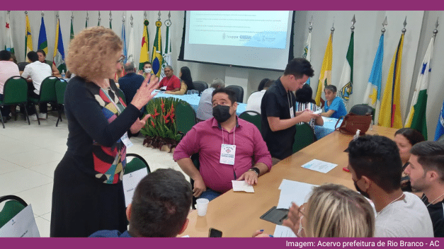 Rio Branco realiza oficina com representantes da sociedade civil em mais uma atividade apoiada pelo LUPPA